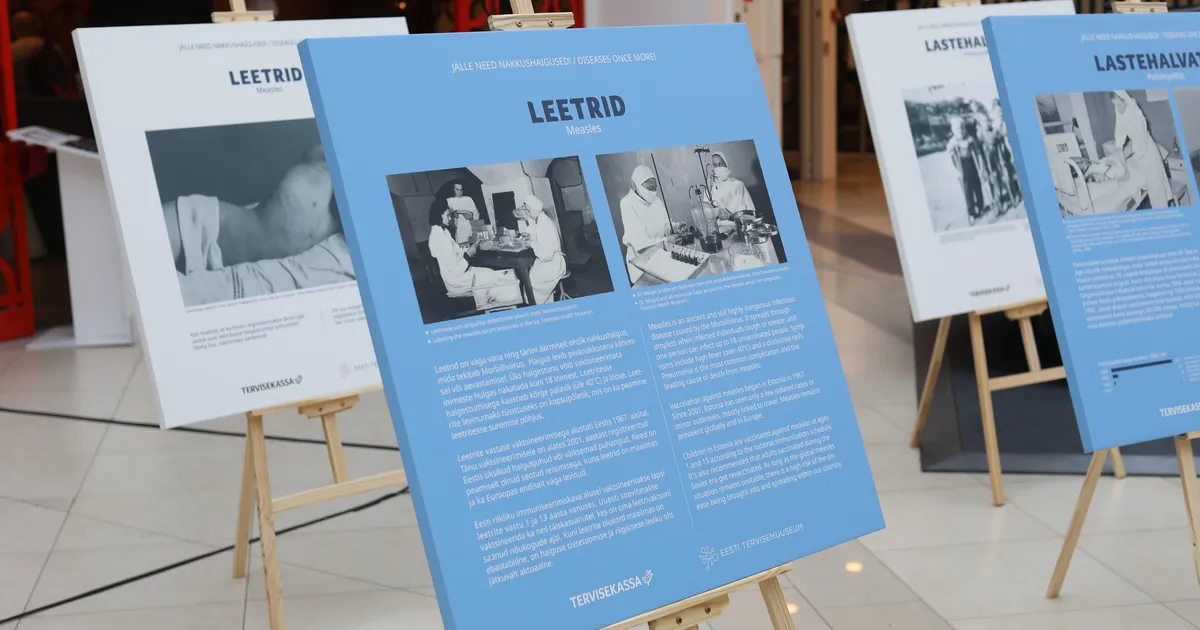 Rändnäitus nakkushaiguste ajaloost alustab tuuri Eesti haiglates