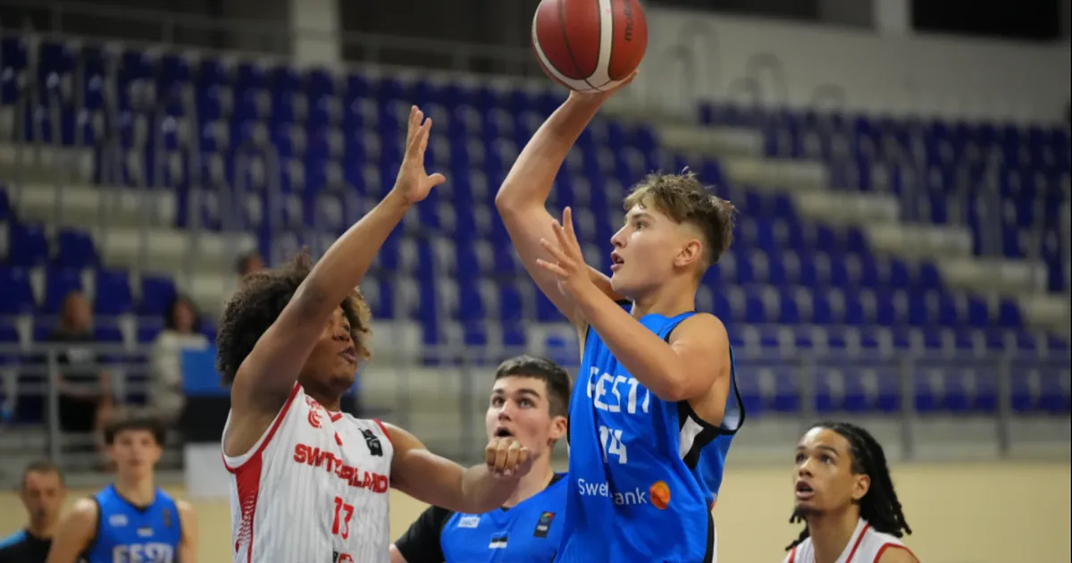 Eesti U16 koondis kaotas ka EMi viimase mängu ning langes A-divisjonist välja