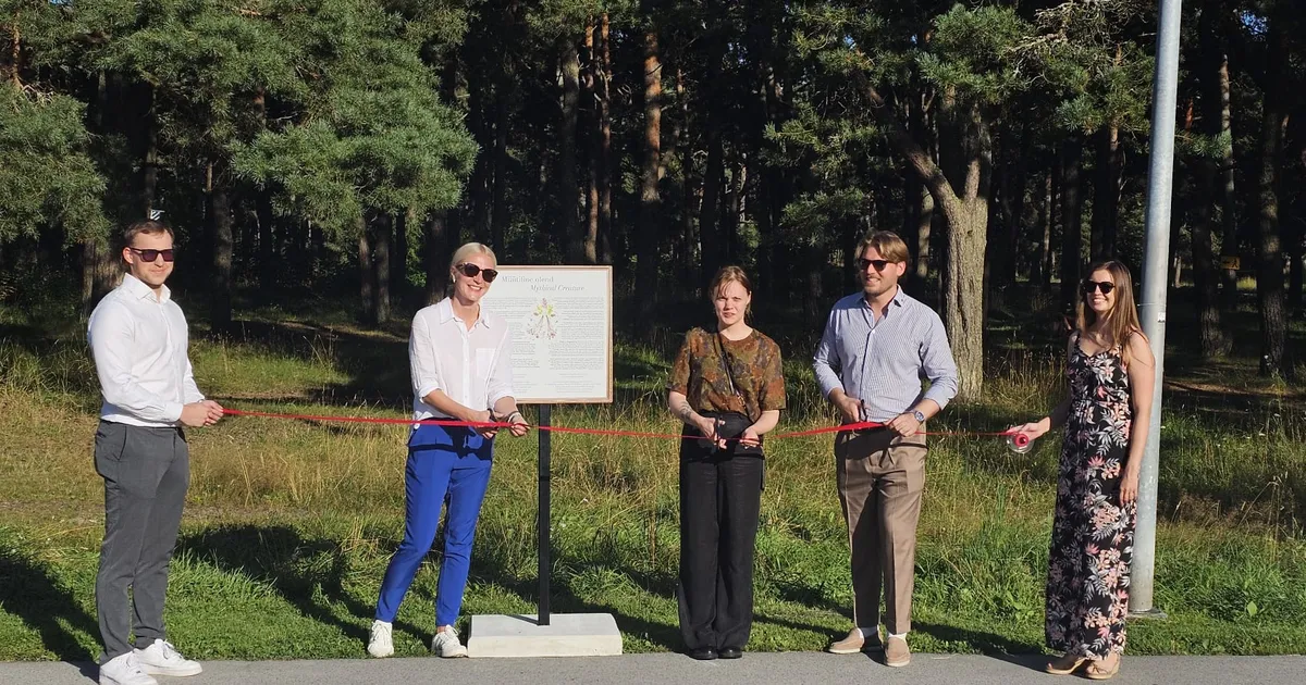 GALERII ⟩ Stroomi rannas avati ainulaadne kunstiline terviserada