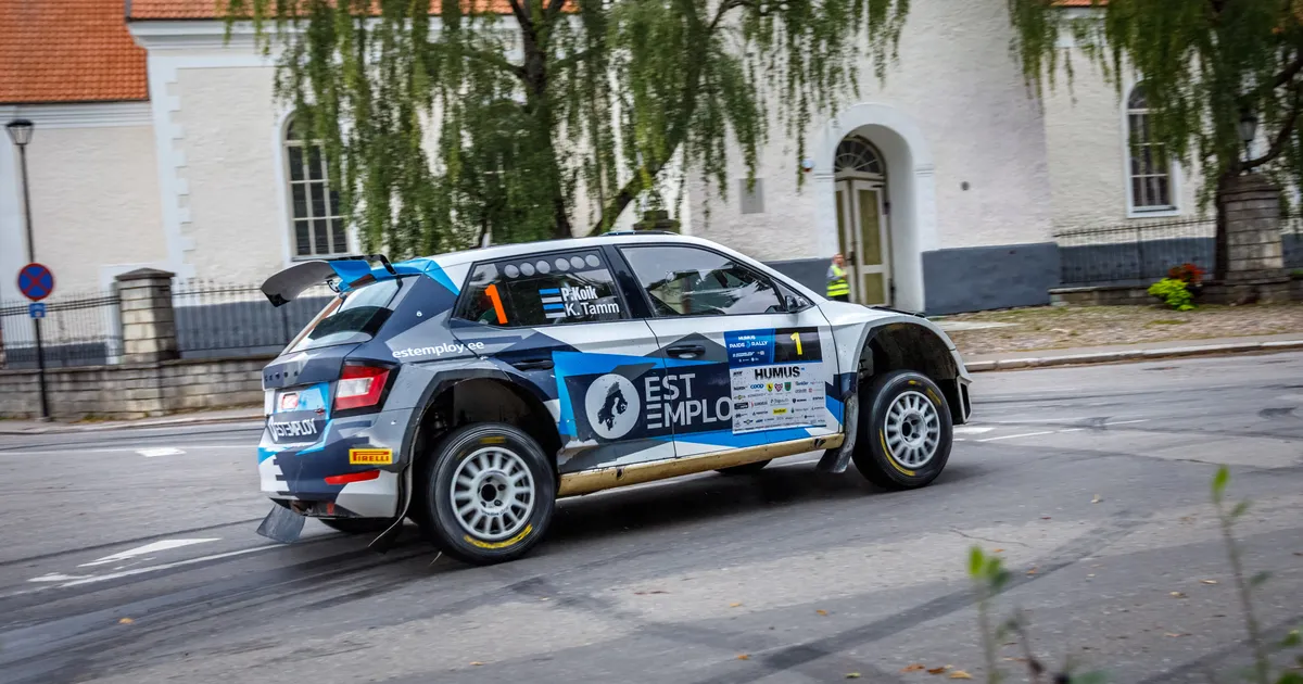 JÄRELVAADATAV ⟩ Nõgene ja Lesk võtsid Paide rallil kindla võidu