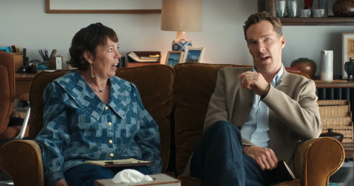 Olivia Colman ja Benedict Cumberbatch õpetavad, kuidas abielus ellu jääda