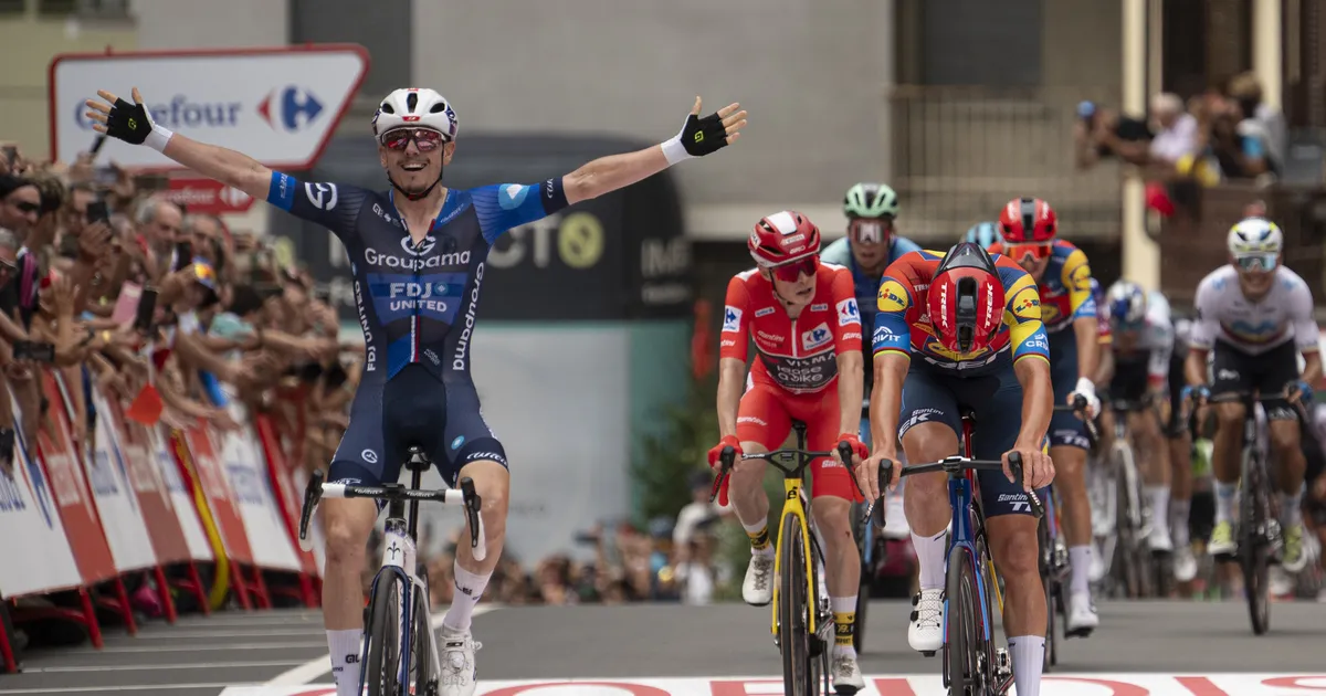 Vuelta kolmandal etapil pakkus üllatuse prantslane