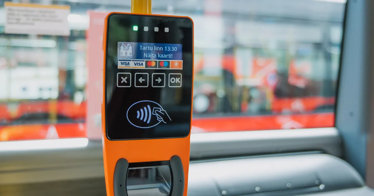 Tänasest saab pangakaarti kasutada isikustatud bussikaardina