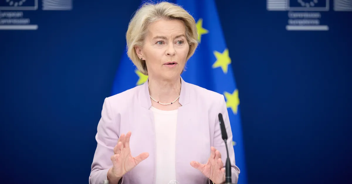 Von der Leyen teeb välkvisiidi Ämarisse