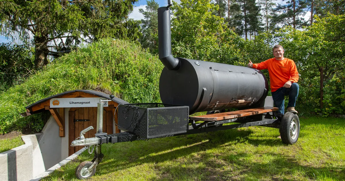 GALERII ⟩ Ligi 20 aastat palgatööd teinud mees ehitas suitsuahju ja avas lihaäri