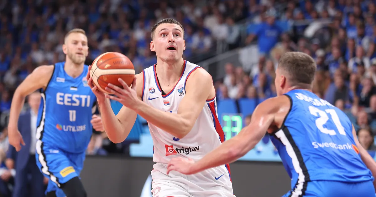 Eesti vastu enim punkte visanud Jovic: kui olen õigel ajal õiges kohas, on lihtne skoorida