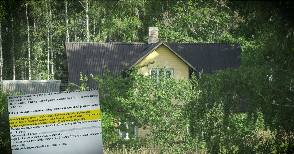 ESMASPÄEVAL «KUUUURIJAS» ⟩ Vanapaar müüs kodu võileivahinna eest naabrile, lapselaps näeb tehingus ebaõiglust