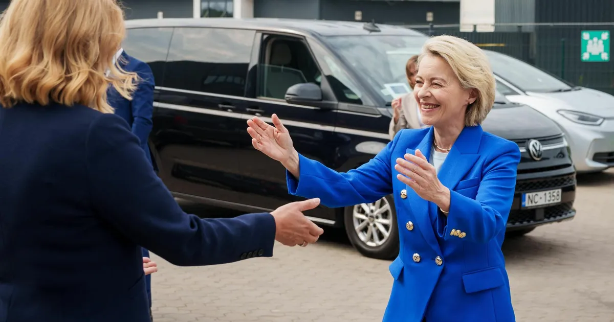 Mööda idapiiri tiirutav von der Leyen külastab Ämarit