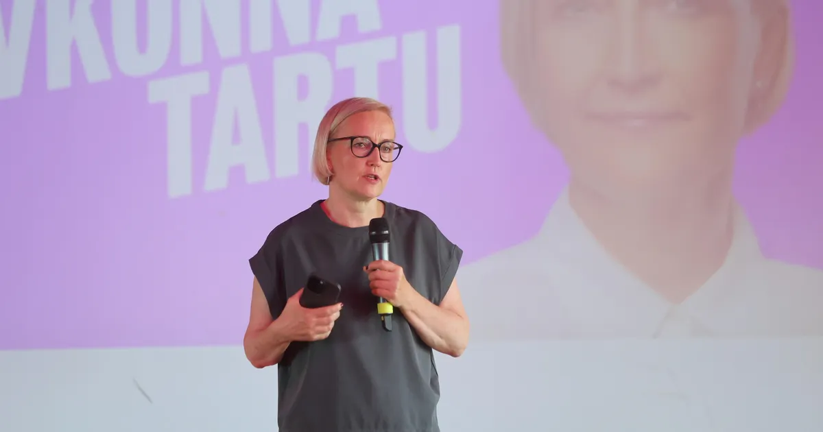 Haridus- ja teadusminister Kristina Kallas kinnitas, et kui valimistulemus seda lubab, saab temast Tartu linnapea
