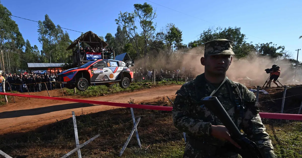 Paraguay ralli sõidetakse vähemalt 5000 politseiniku valvsa pilgu all