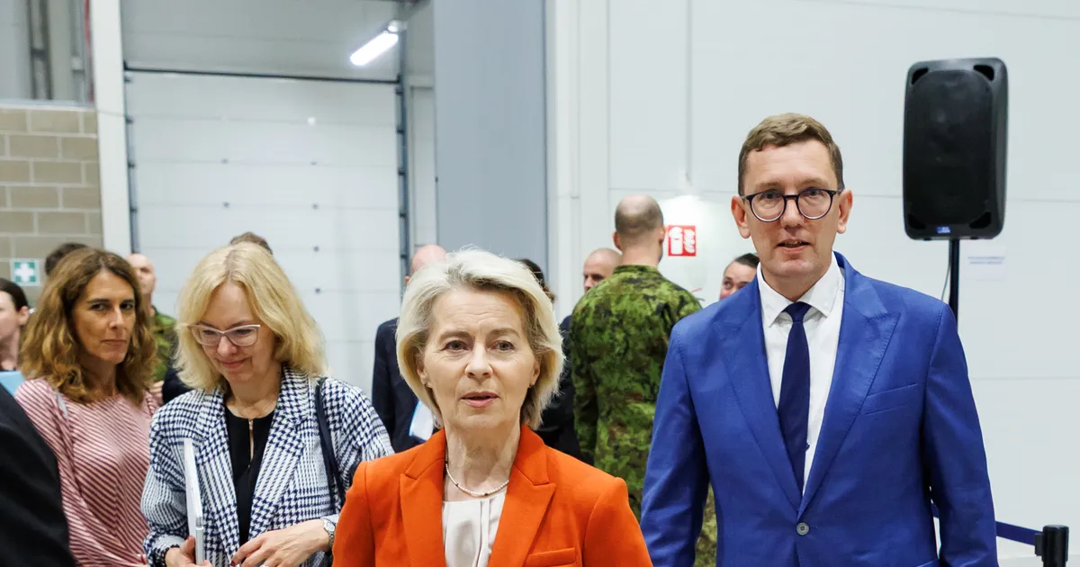 Von der Leyen kõrvutas tänast Ämarit kaheksa aasta tagusega