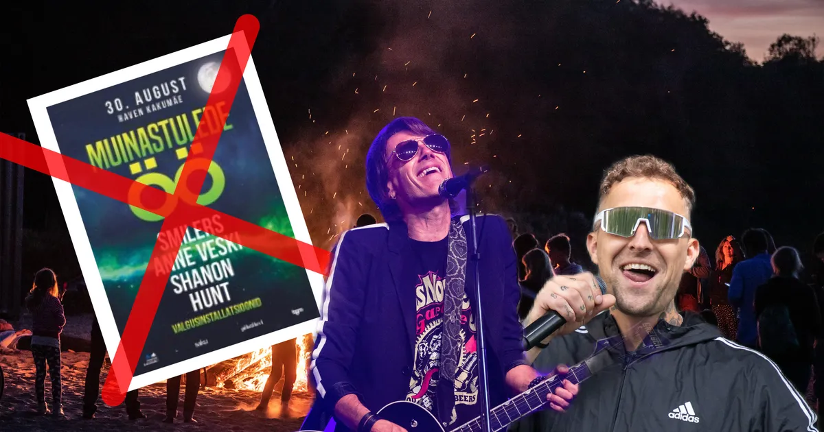 Muinastulede öö kontsert Haven Kakumäel jääb ootamatult ära! Korraldaja Emil Oja: piletimüük ja huvi olid väiksed.​..