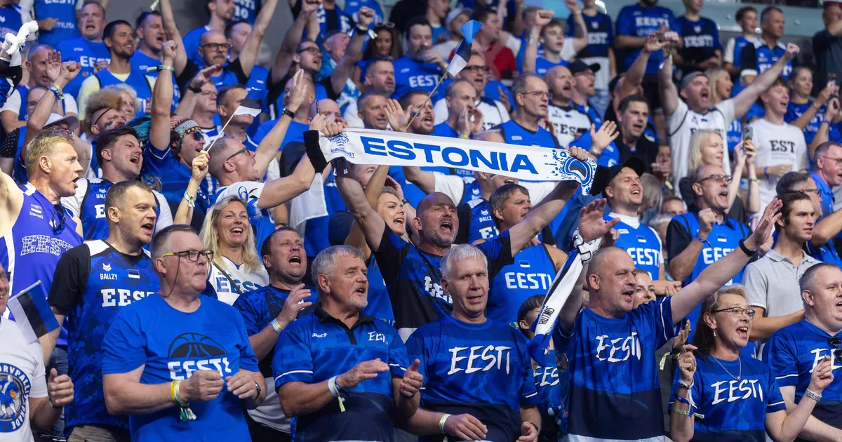 Mainekas korvpalliportaal: Eesti koondisel on parimad fännid!