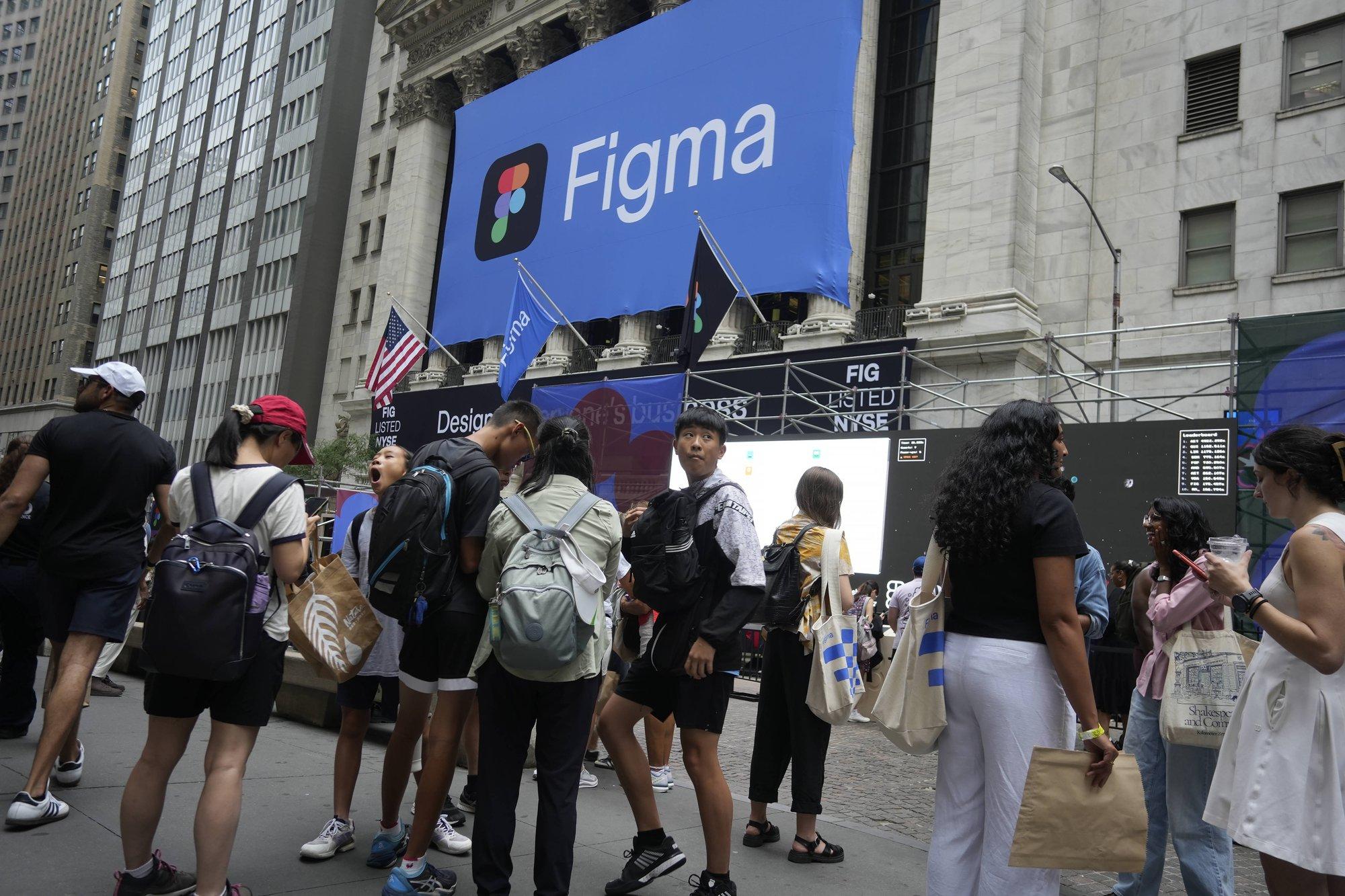 Uskumatu börsidebüüt: Adobe’i poolt hüljatud disainifirma Figma aktsia näitas avapäeval hullu lendu