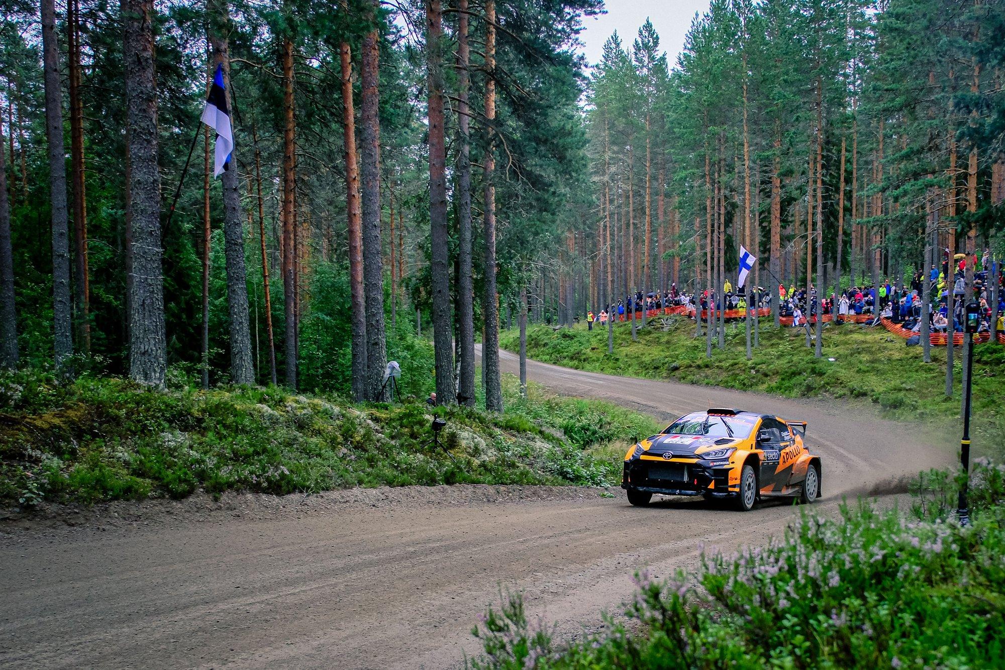 Georg Linnamäe katkestas Soome ralli