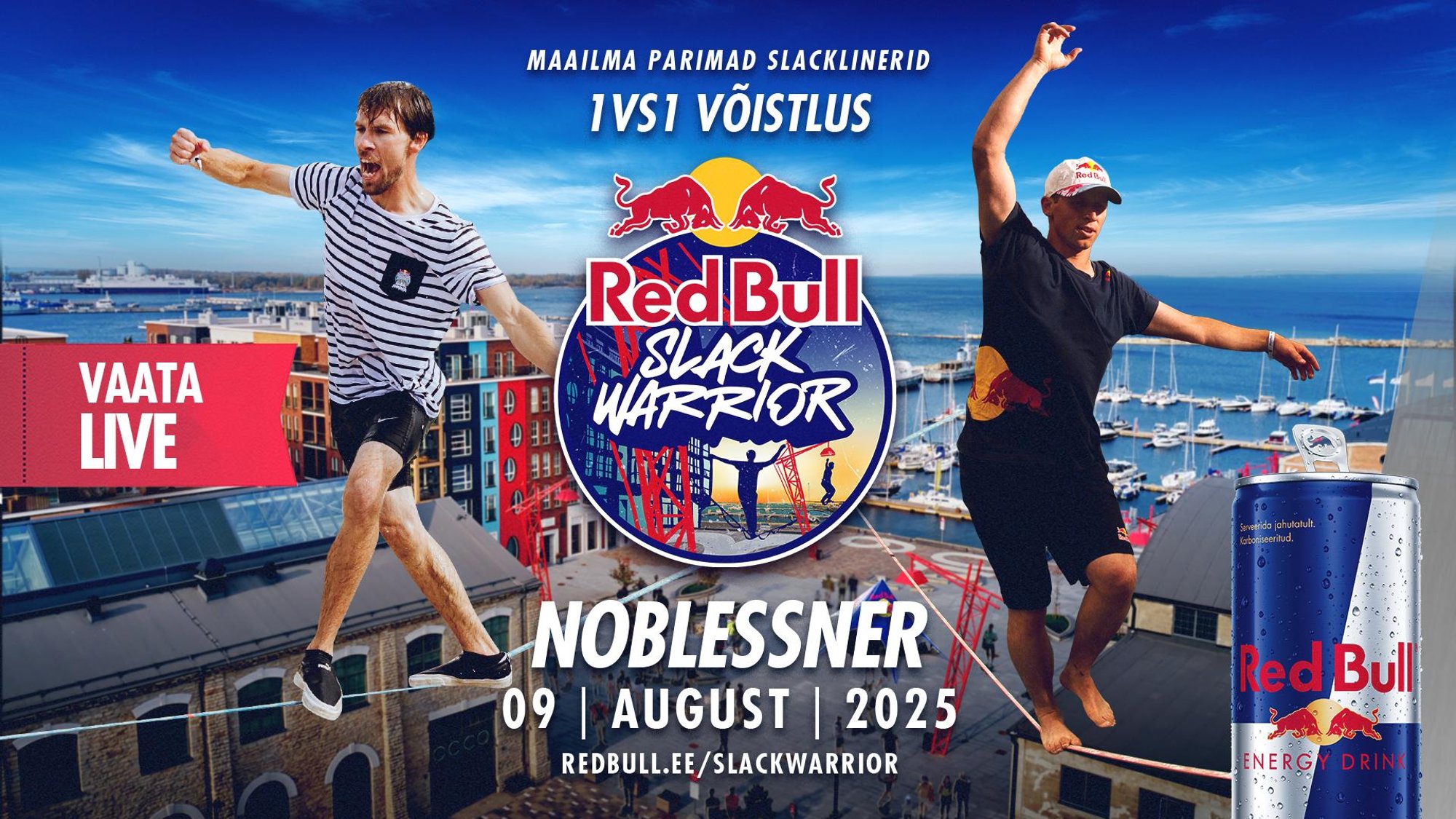 TÄISPIKKUSES | Vaata uuesti Red Bull Slack Warrior võistlust