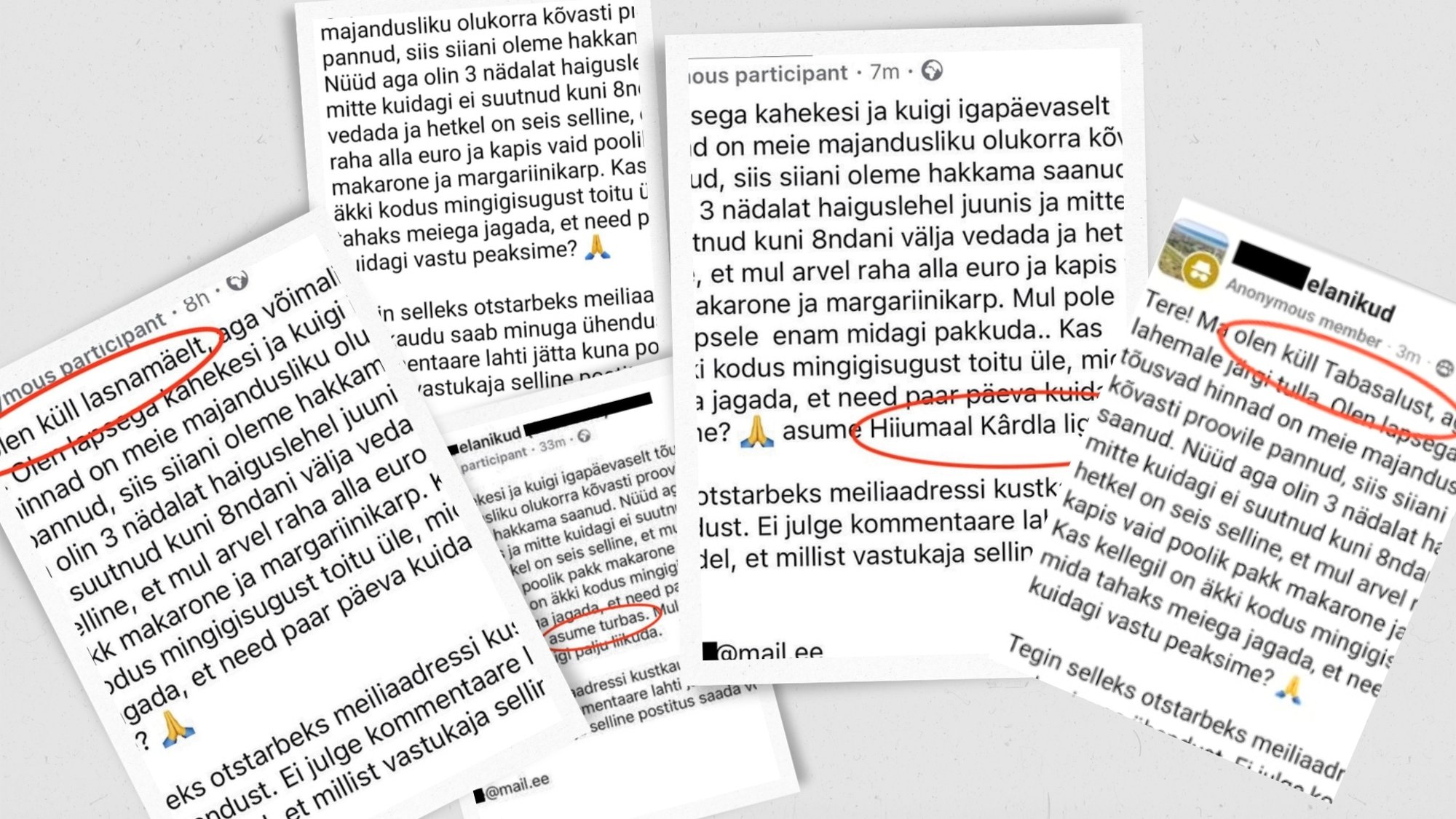 „Üksikema“ küsib sotsiaalmeedias toiduabi, et lapsele süüa anda... abipakkujad jäävad aga pika ninaga
