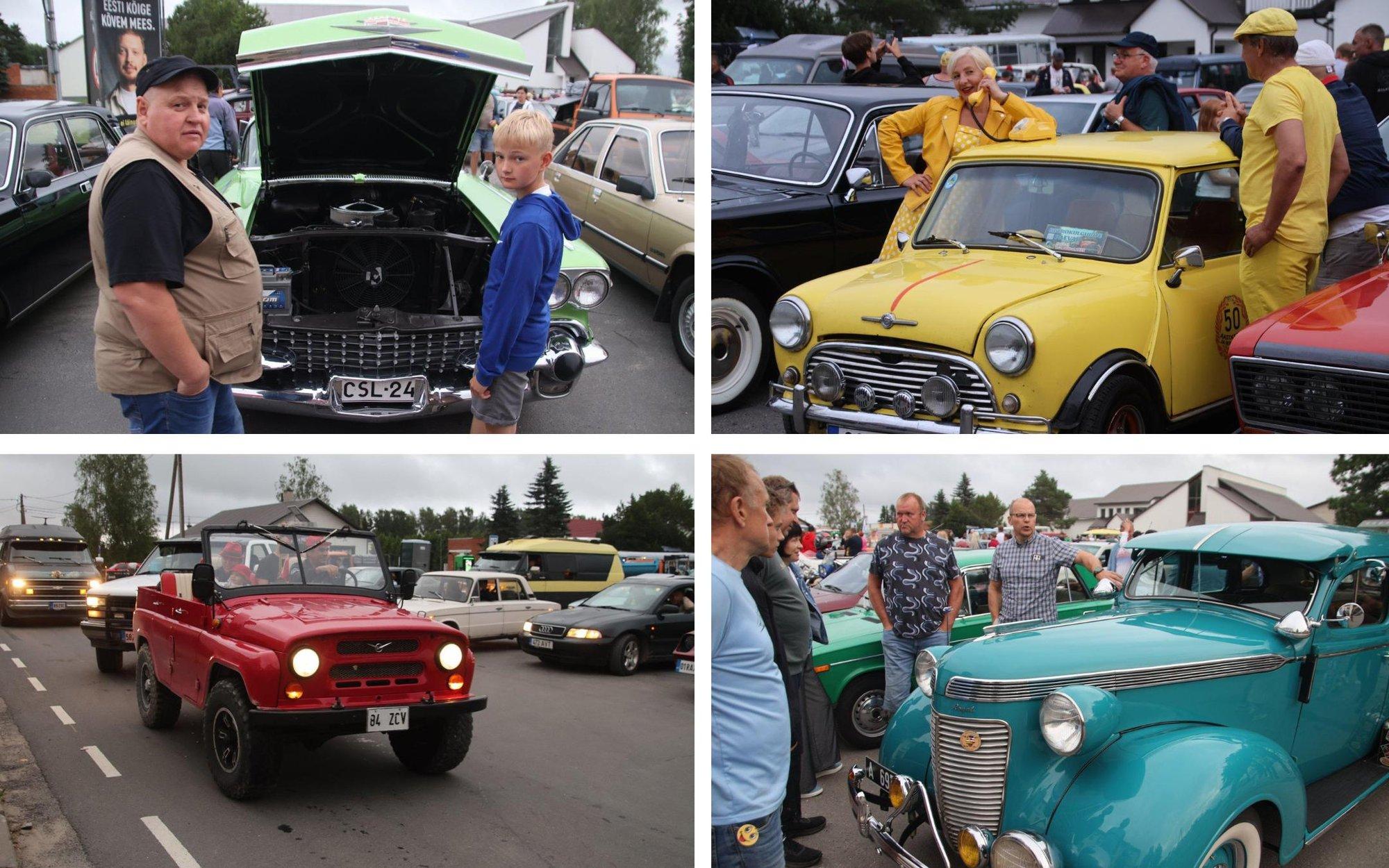 VIDEO JA FOTOD | Tõeline retro: Järva-Jaani on vallutanud vanad masinad. Kas mäletad neid?
