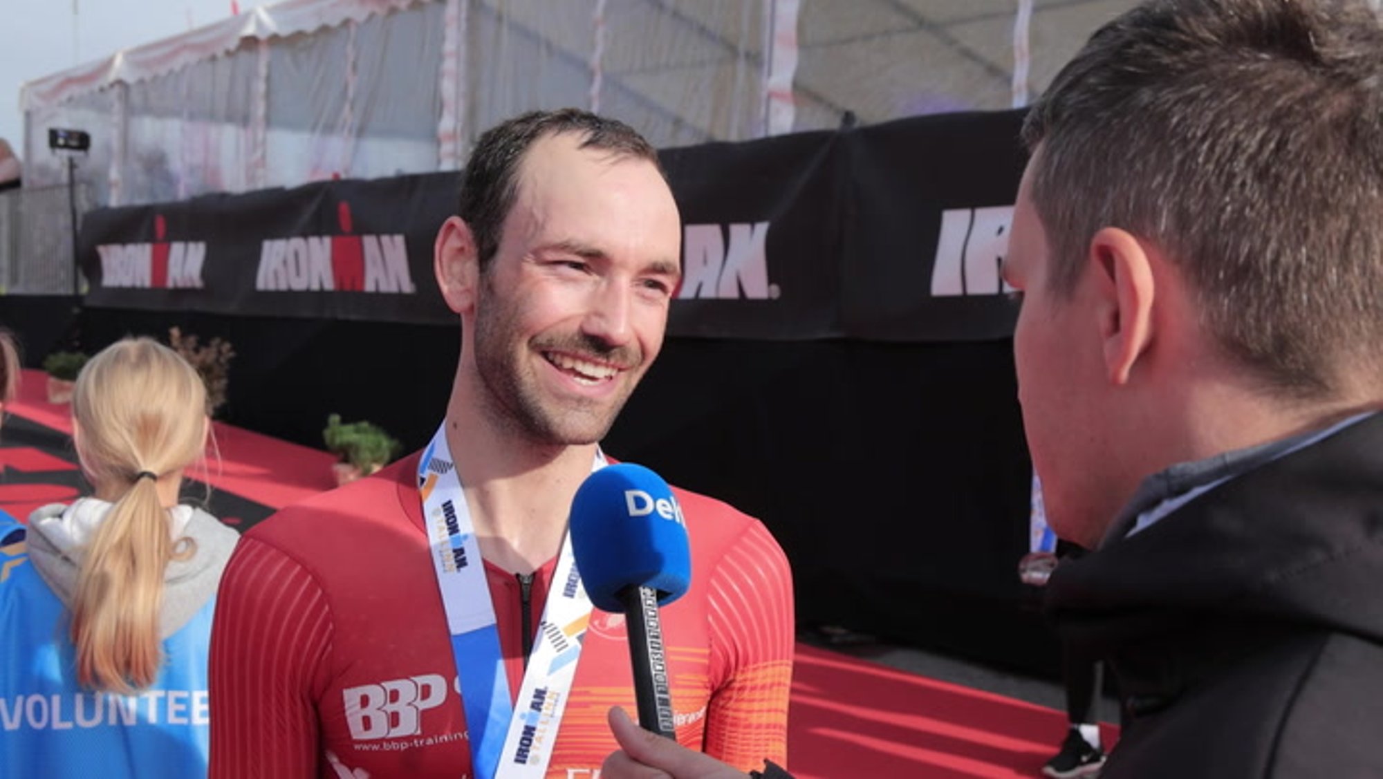 DELFI VIDEO | Teistkordselt IRONMAN Tallinna võitnud sakslane Tom Hohenadl: täiuslik sünnipäev!