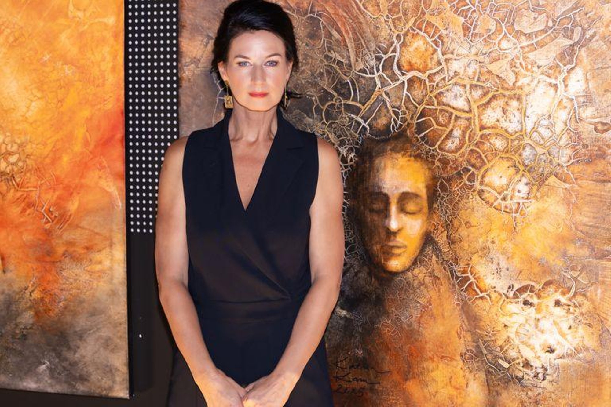 Katrin Karu avas Viimsi Artiumis jaapani filosoofiast inspireeritud näituse „Kintsugi“