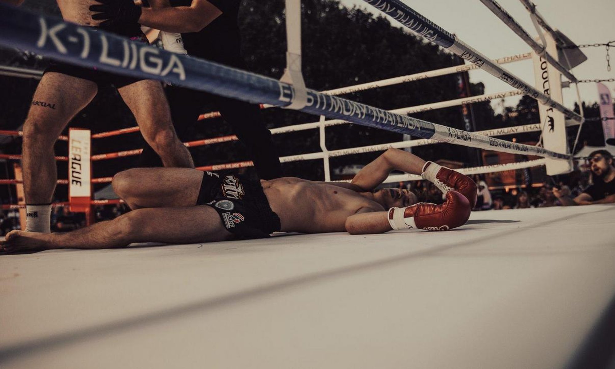 VIDEO | Ülikarm nokaut: Hispaania võitleja saatis Dmitri Salamatini ühe löögiga ööbikuid kuulama