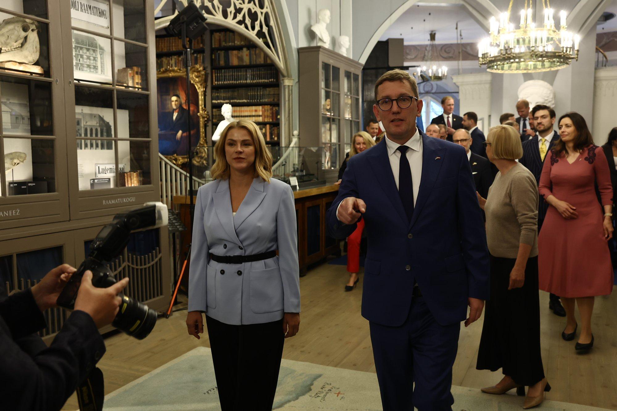 FOTOD | Eesti ja Läti valitsus räägivad Tartus julgeolekust ja kriisidest