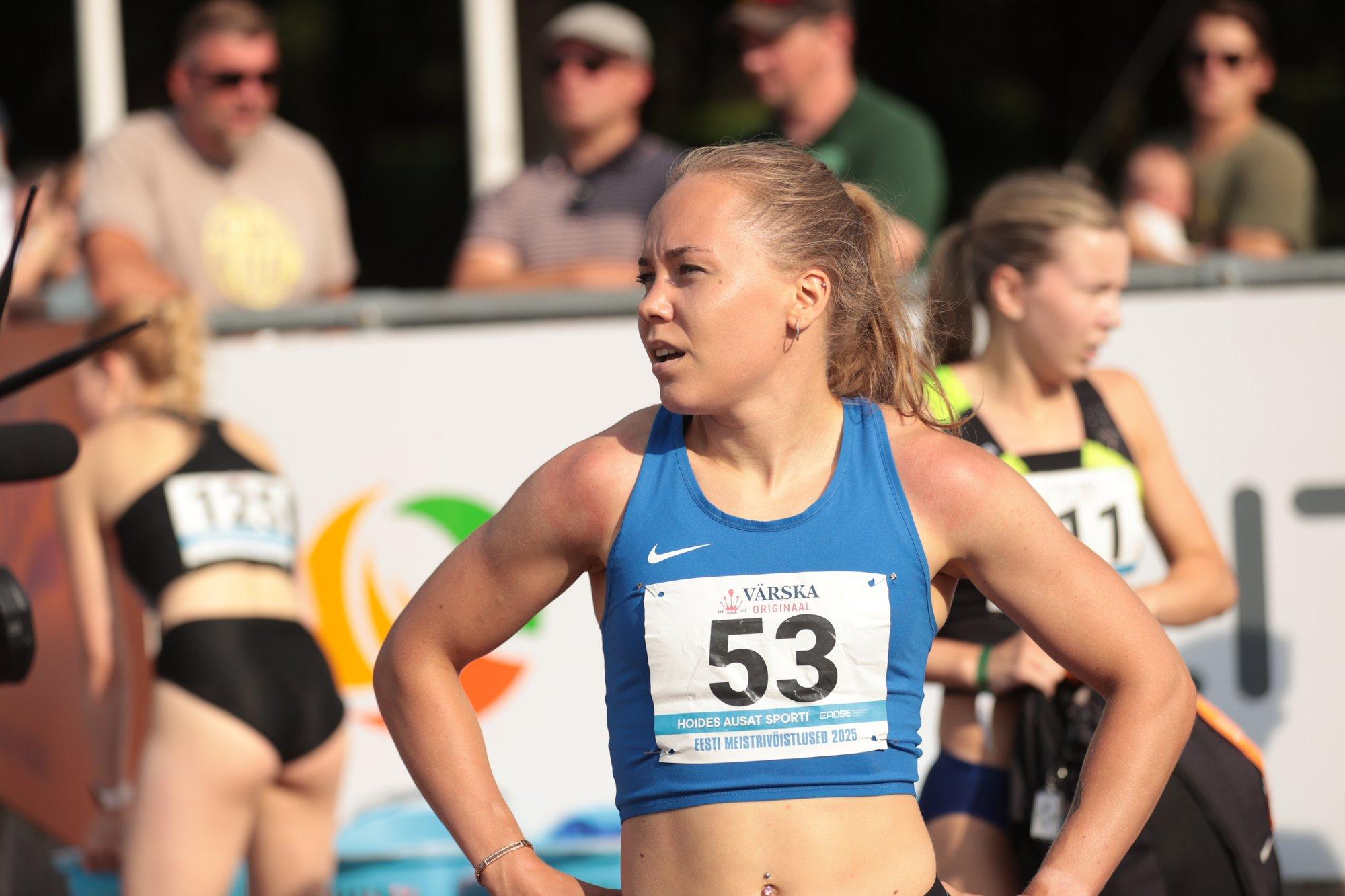 Eesti meistrivõistlustel kaks kulda võitnud Ann Marii Kivikas: tahaks Eesti rekordit täielikult enda nimele