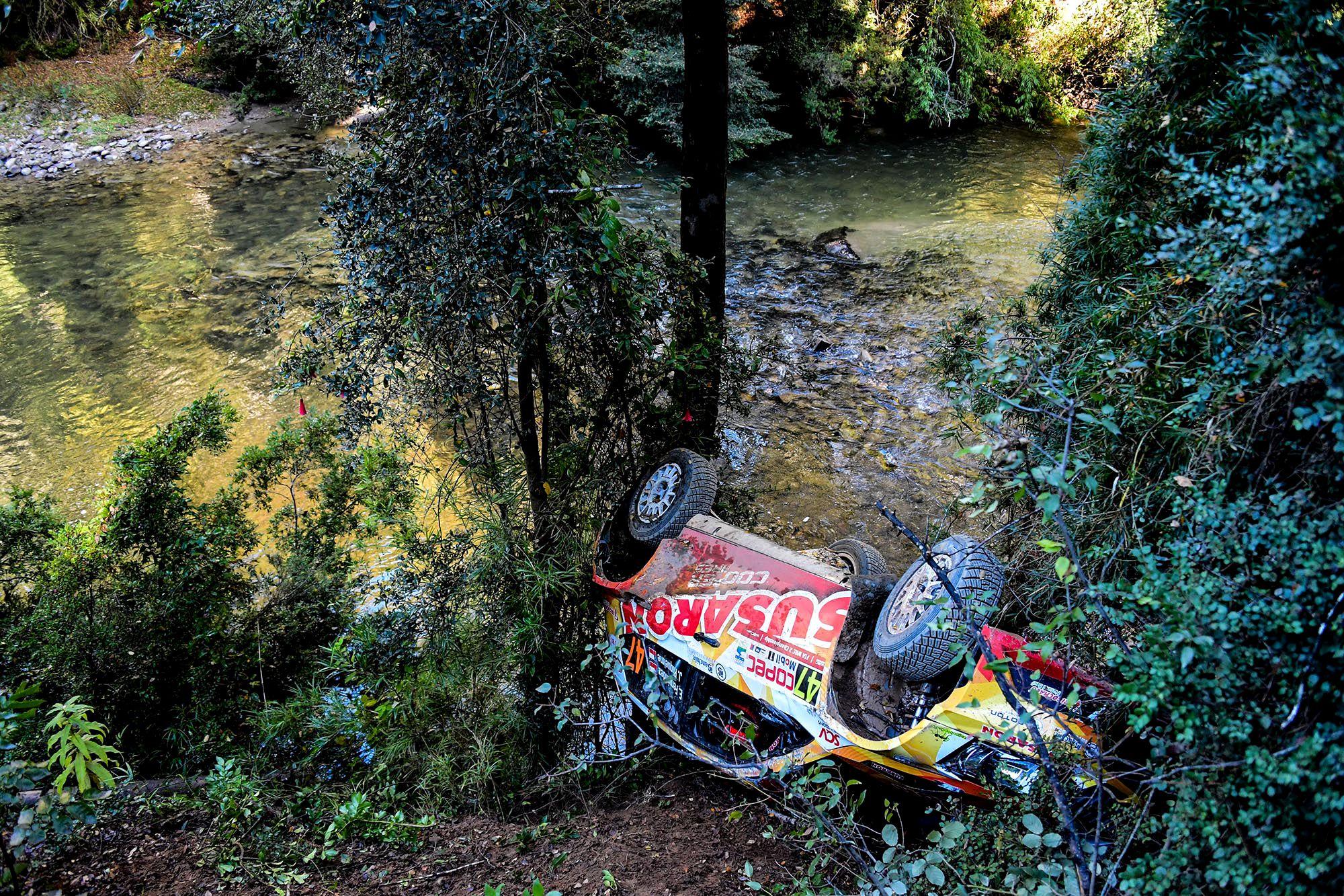 Norras juhtus raske ralliõnnetus, kaardilugeja on kriitilises seisus