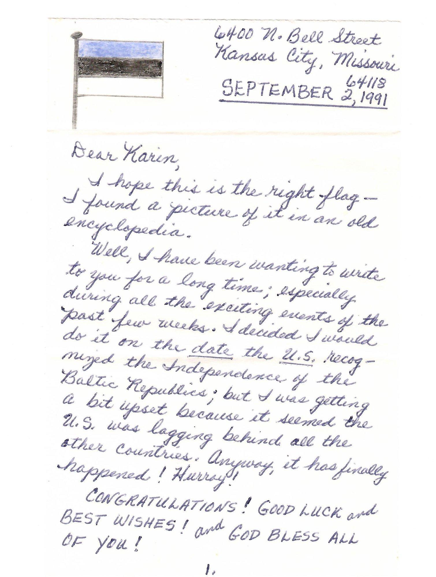 Kirjad võõrsilt pärast 20. augustit 1991: „Kas kõik venelased visatakse välja?, „Kas trükite oma raha?“, „Kas toitu jätkub?“