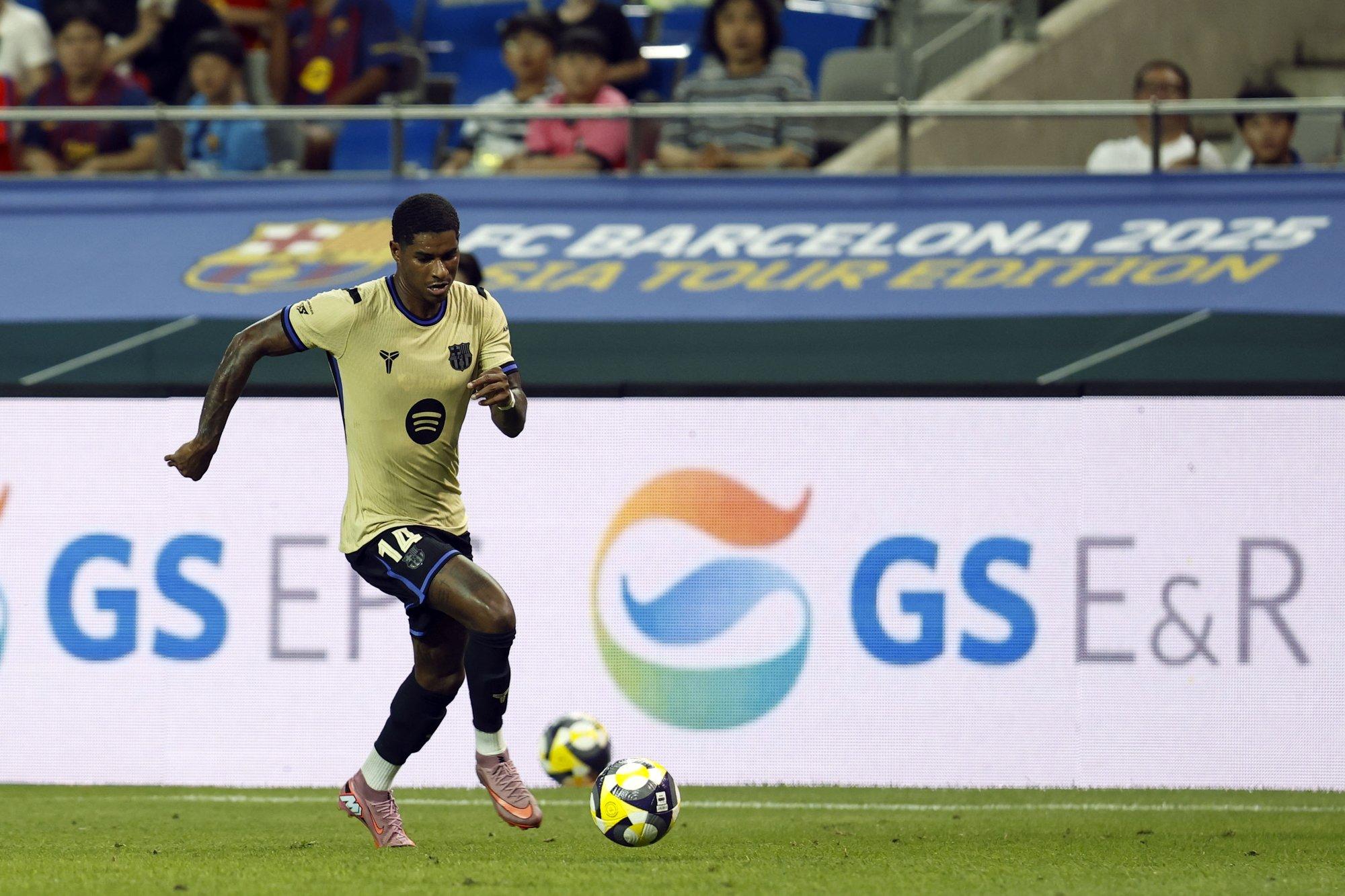 VIDEO | Rashford avas Barcelona eest väravaarve ja sai treenerilt kiita