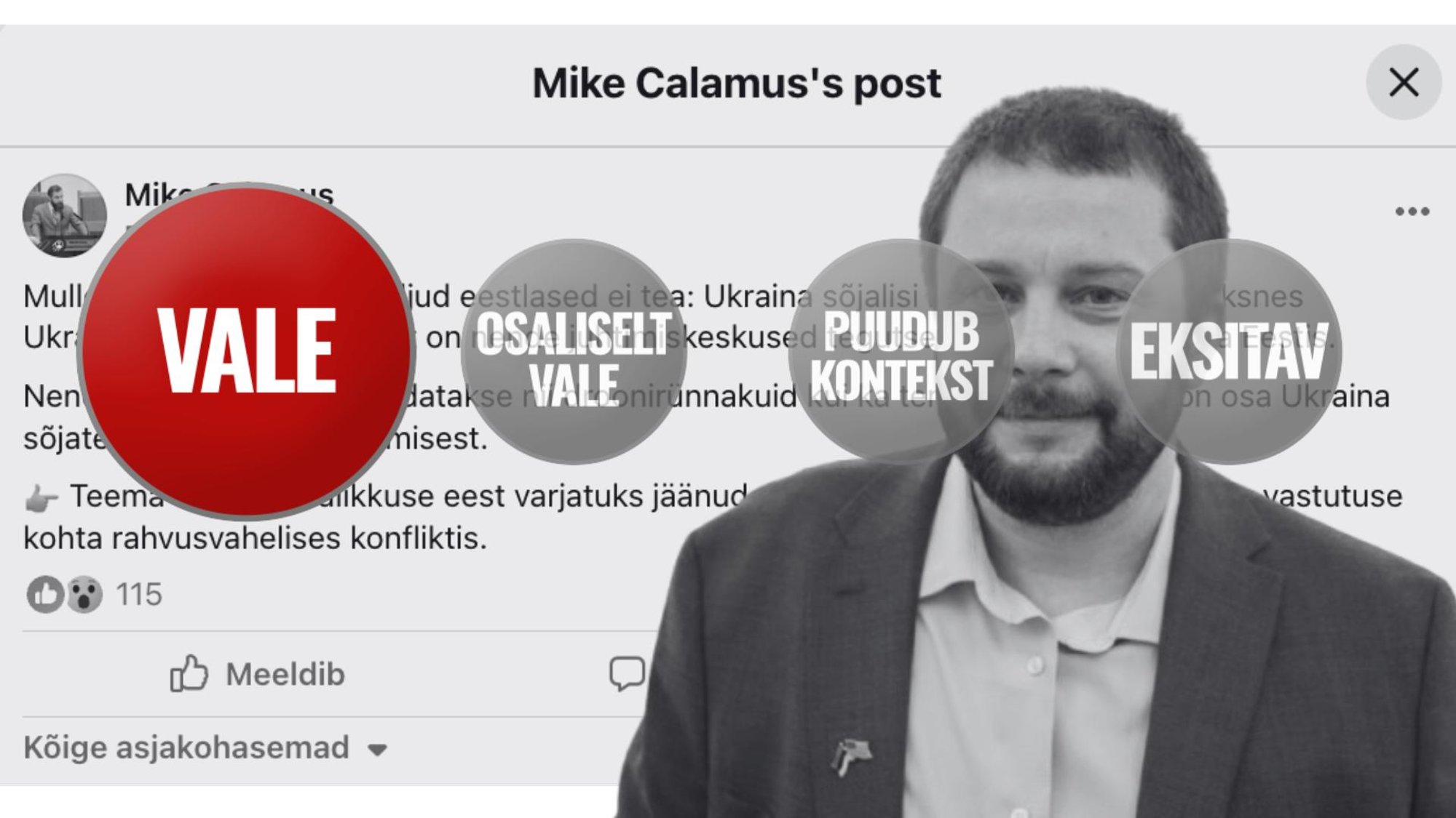 FAKTIKONTROLL | Kas Ukraina sõjalisi missioone juhitakse ka Eestist? Kindlasti mitte