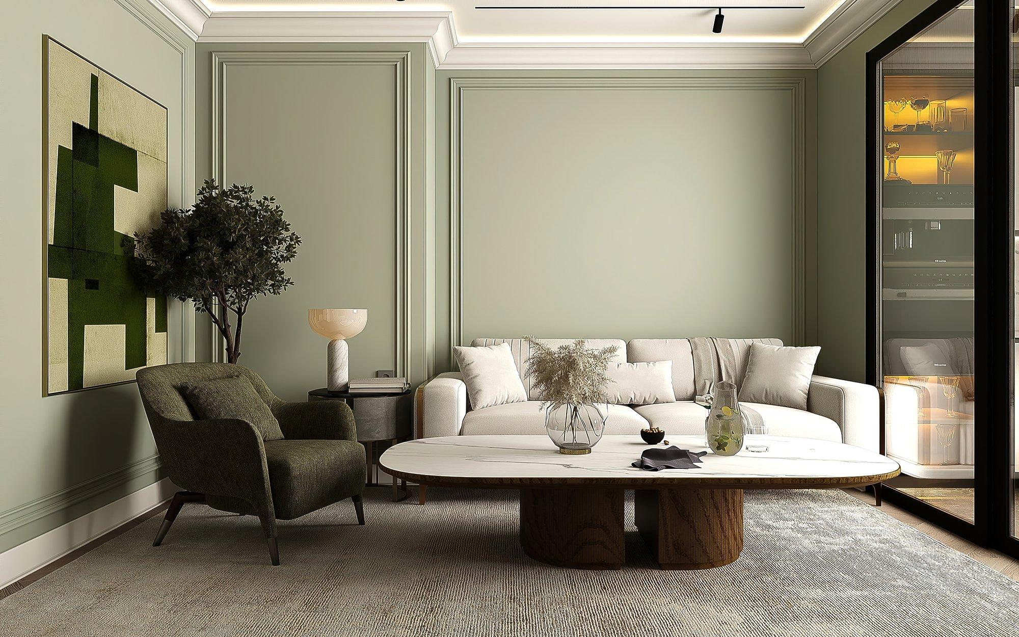 Sisekujundajate lemmikvärvid, millega meeldivalt rahulik interjöör kujundada