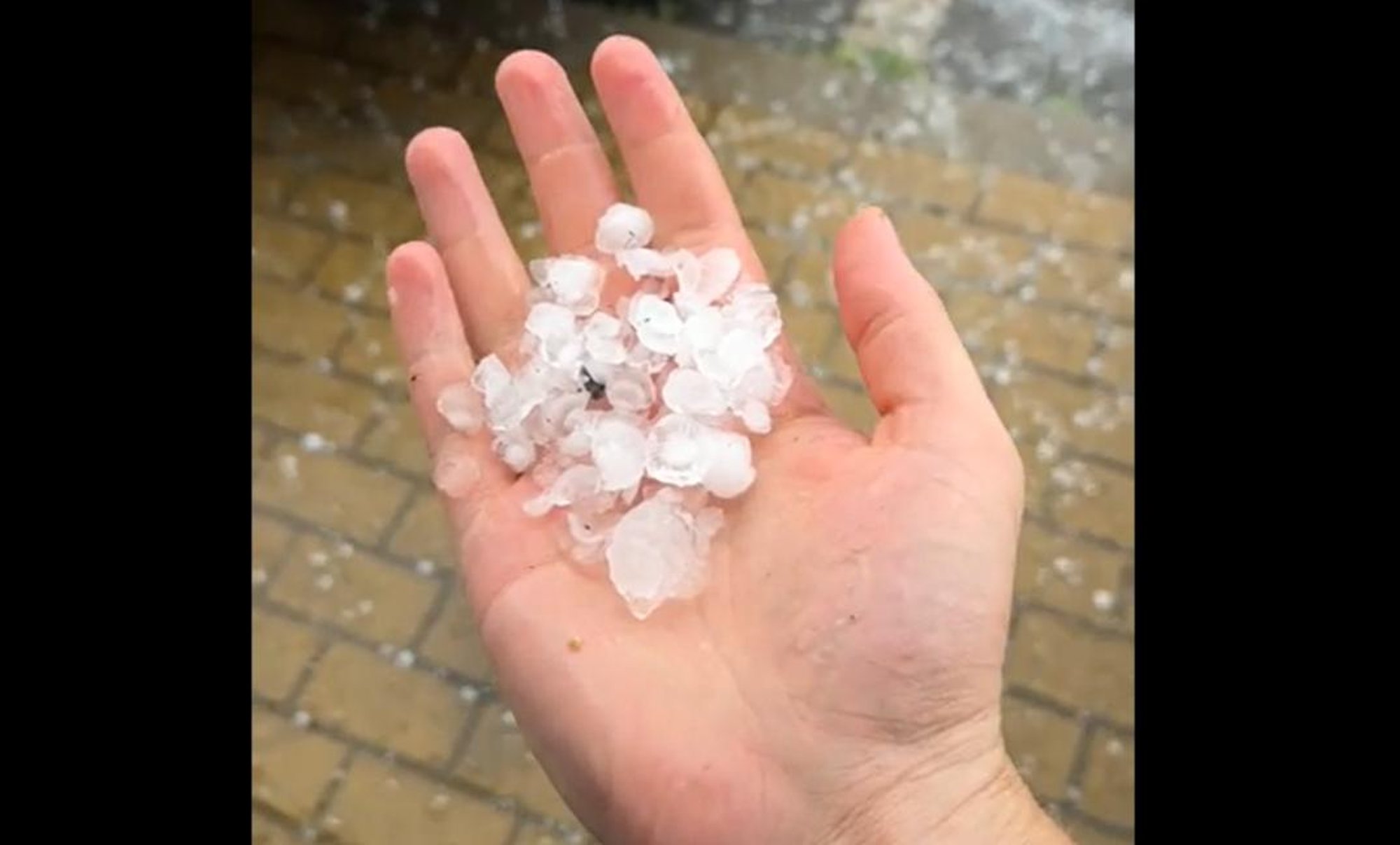 „Sain paar kõva litrit vastu pead.“ Põltsamaal sadas üle 2 cm läbimõõduga rahet