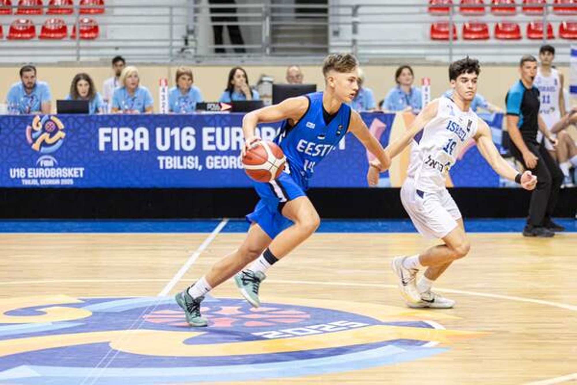 Kohutavalt kolmeseid tabanud Eesti U16 korvpallikoondis sai A-divisjoni EM-il teise kaotuse