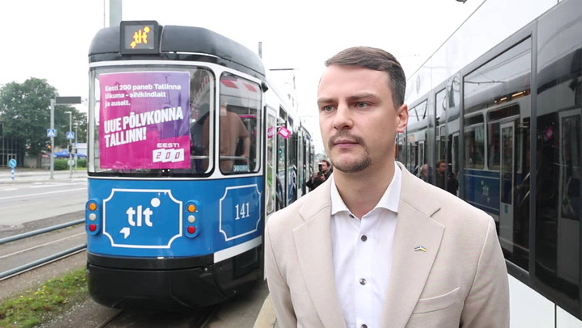 VIDEO ja FOTOD | Eesti 200 Tallinna linnapeakandidaat Aleksei Jašin: kärbime abilinnapeade kohti poole võrra