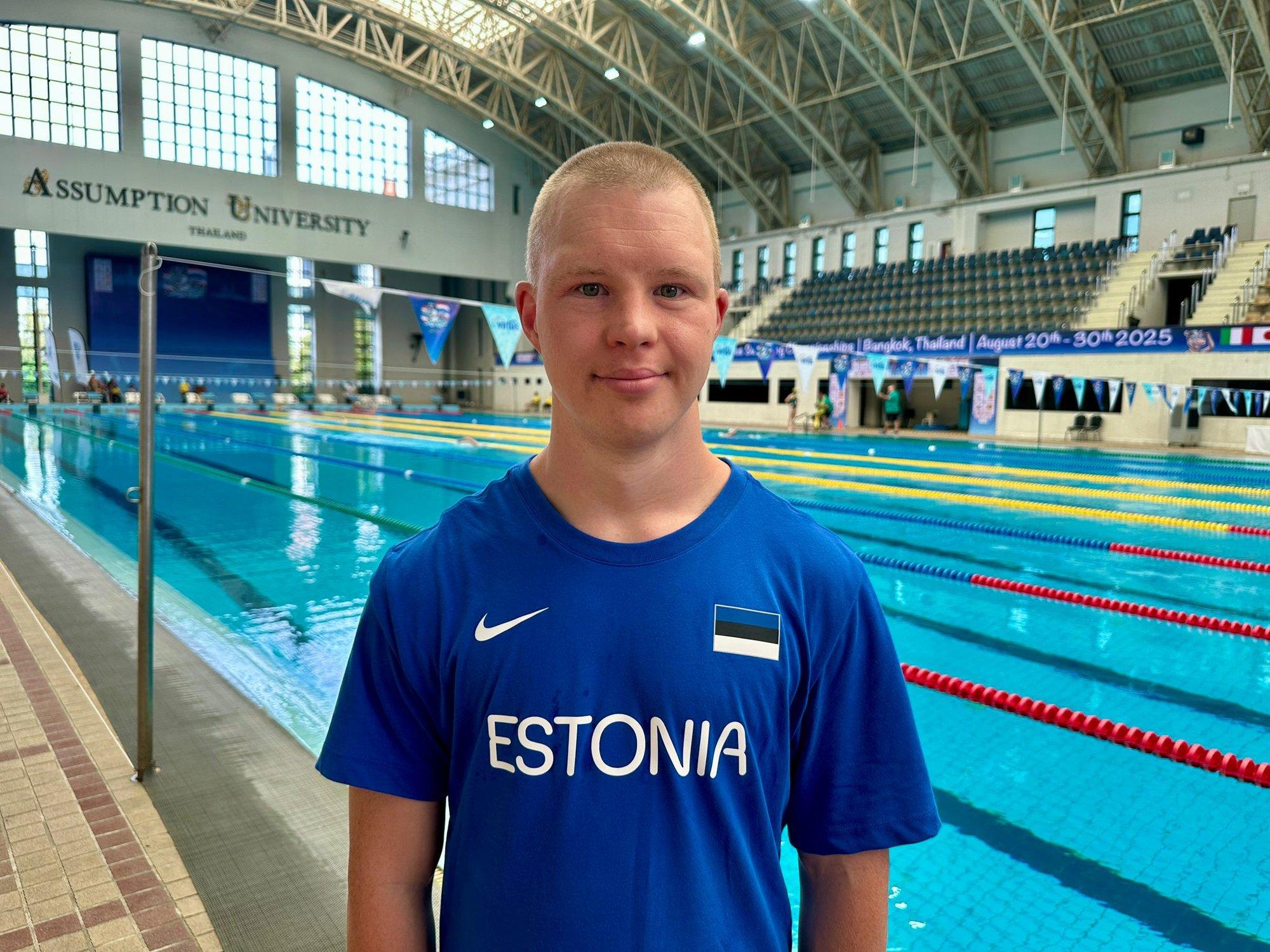 Eric Tött saavutas Virtuse ujumise MMil kuuenda koha