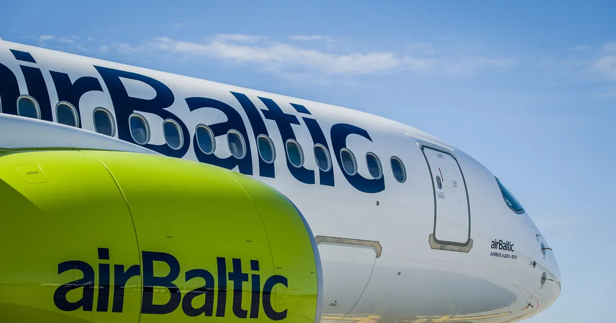 Air Baltic nimetas oma lennuki Võru linna järgi