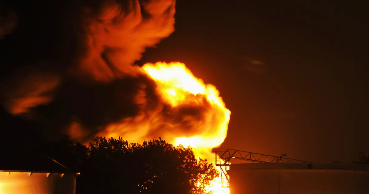 Ukraina tabas üht Venemaa suurimat rafineerimistehast