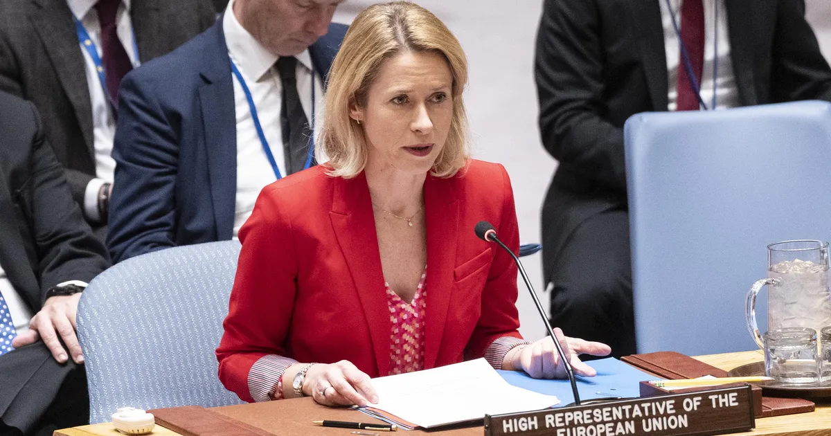 Kallas: Venemaa õppused tekitavad Euroopa Liidule julgeolekumuresid