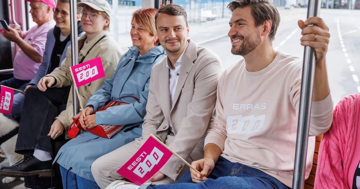 Eesti 200 esinumber Tallinnas Lasnamäel on Jašin ja Kesklinnas Terras