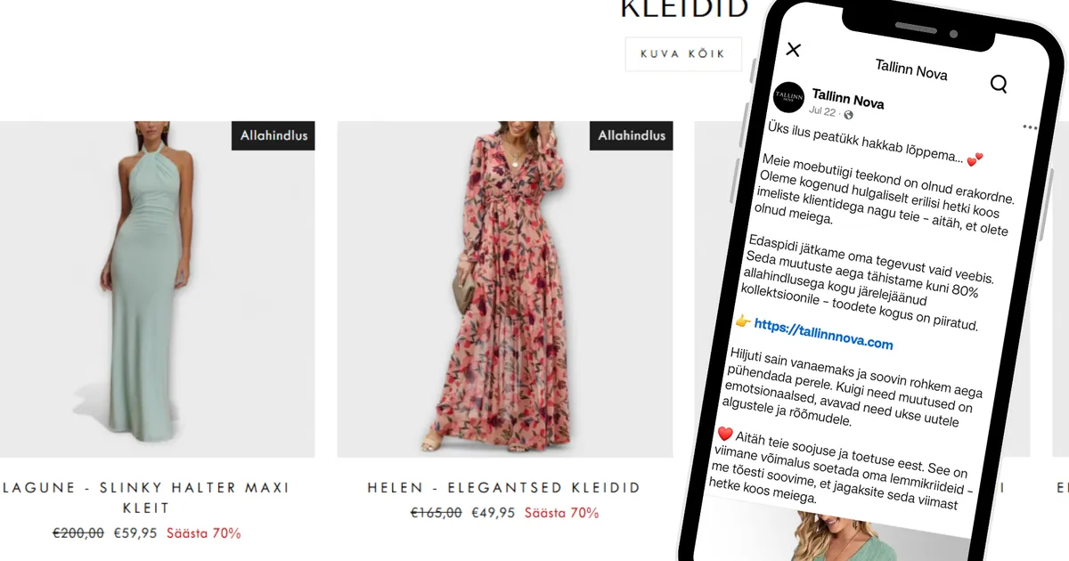 Usaldusväärsena tundunud veebipood osutus mustaks auguks, ettevõtet pole olemas ka väidetavas asukohariigis