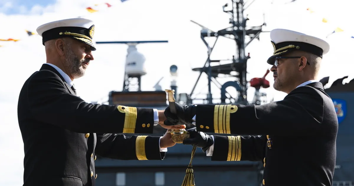 Mereväe patrull-laevade divisjonil on uus ülem