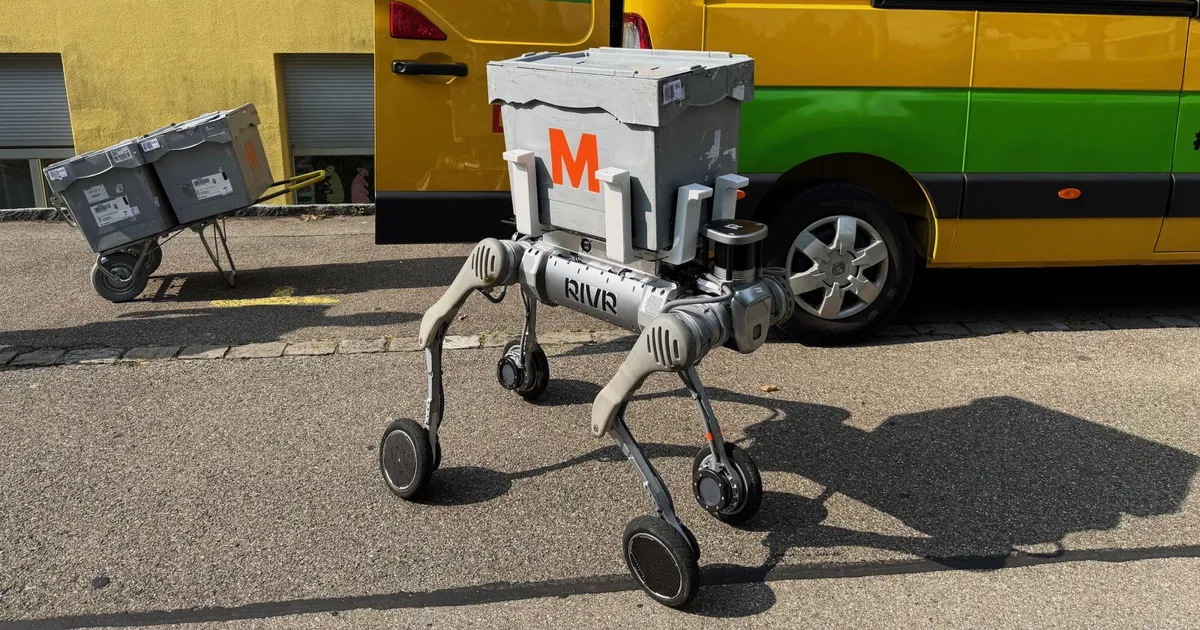 Šveitsis hakkavad posti laiali vedama veerevad ja kõndivad robotkoerad