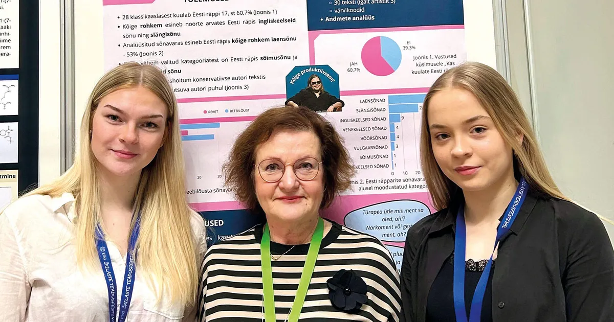 Noored ühendasid räpi teadusega