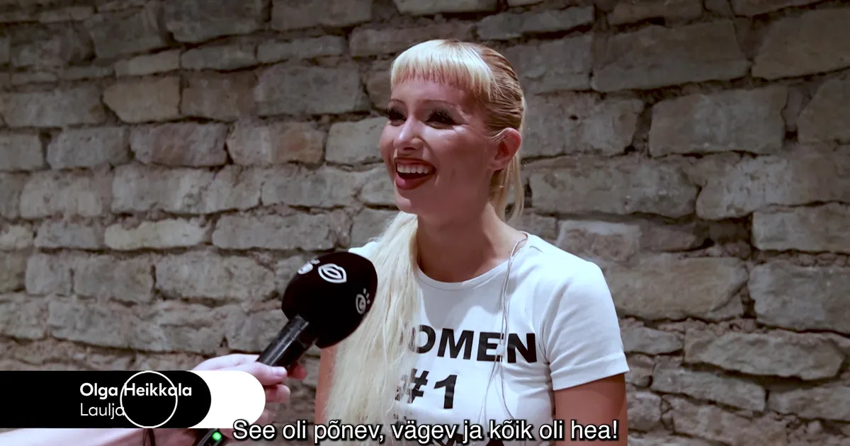 VIDEOINTERVJUU ⟩ Seksikusest pakatav Soome superstaar küttis Station Narva lava kuumaks: võtame vaikselt maailma üle