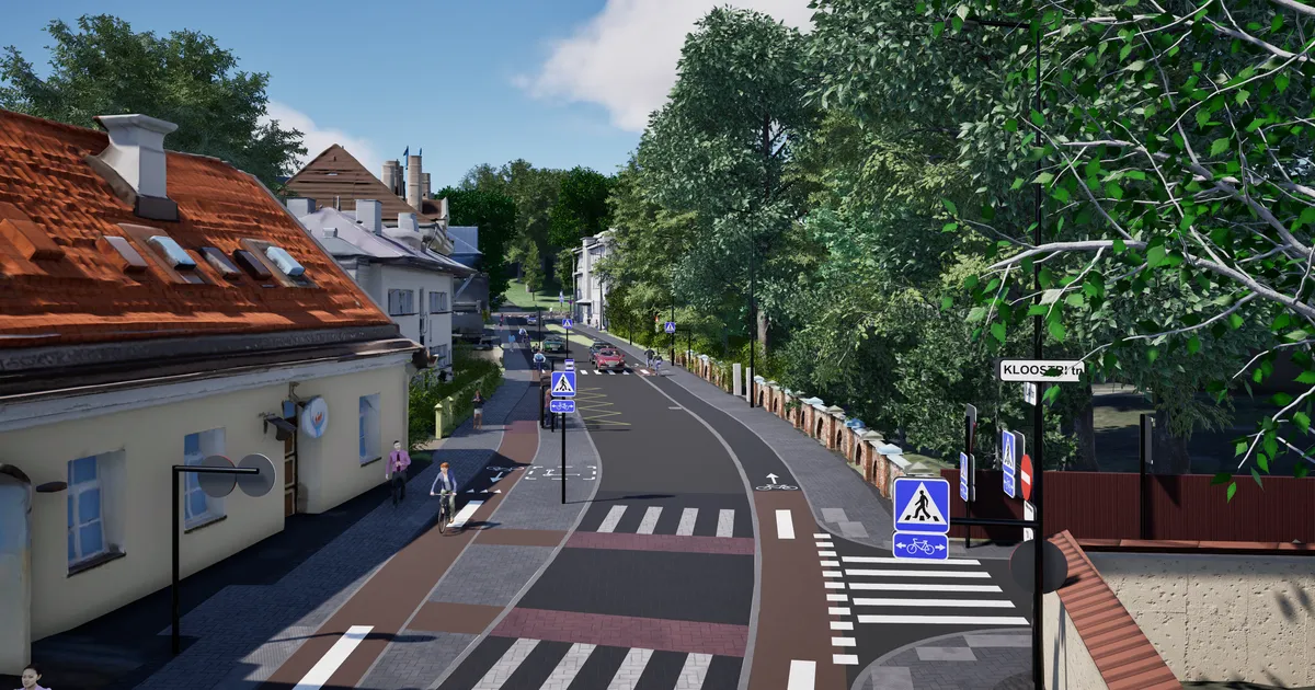 VIDEO JA PILDID ⟩ Vaata, milline hakkab välja nägema uuendatud Lai tänav