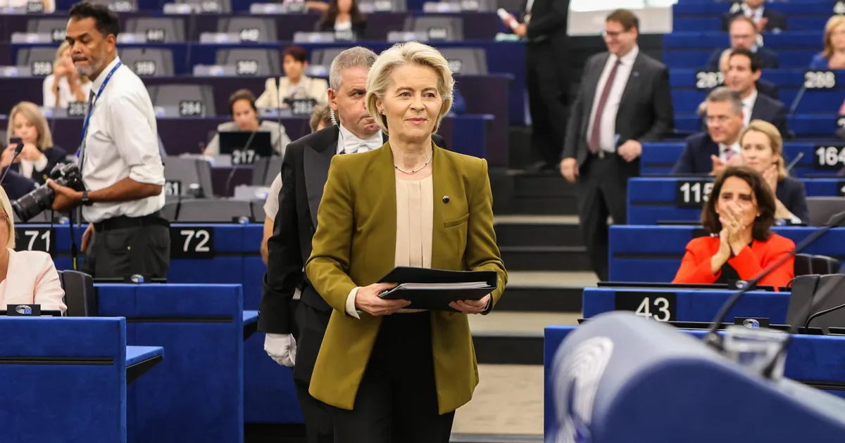 Pikalt julgeolekust rääkinud von der Leyen praktiliselt eiras Poola sündmusi