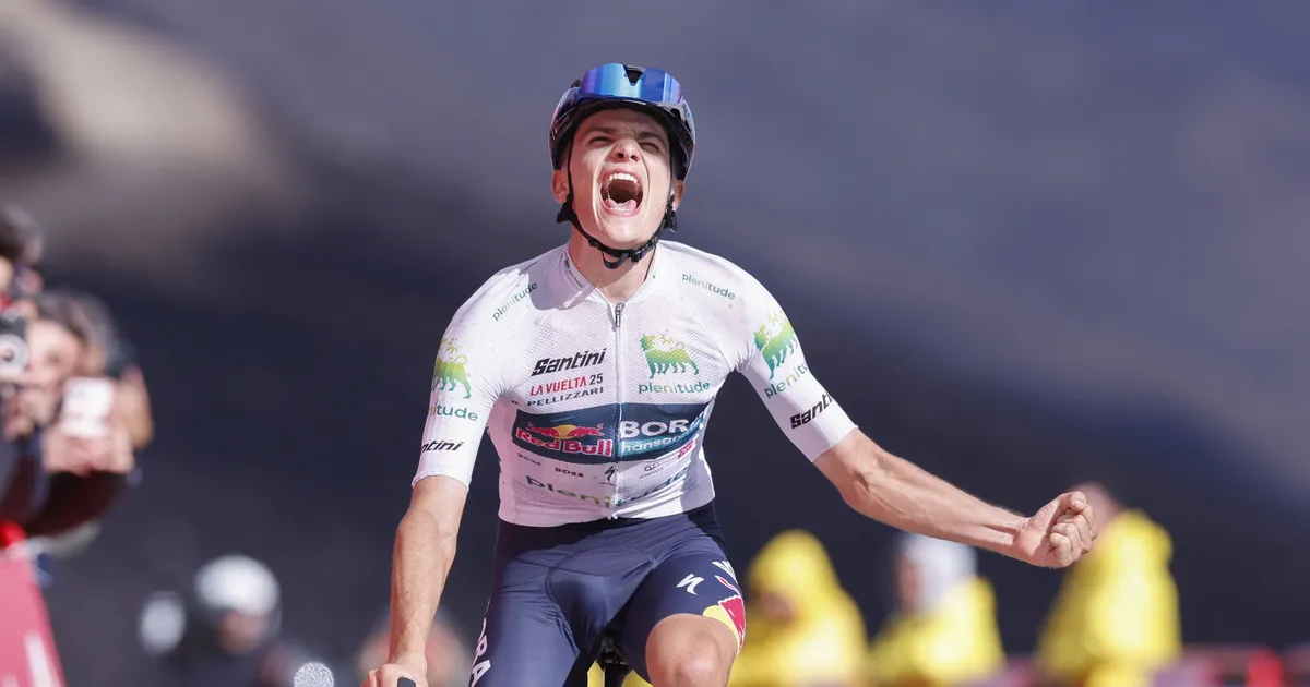Pellizzari võttis Vueltal oma karjääri esimese etapivõidu