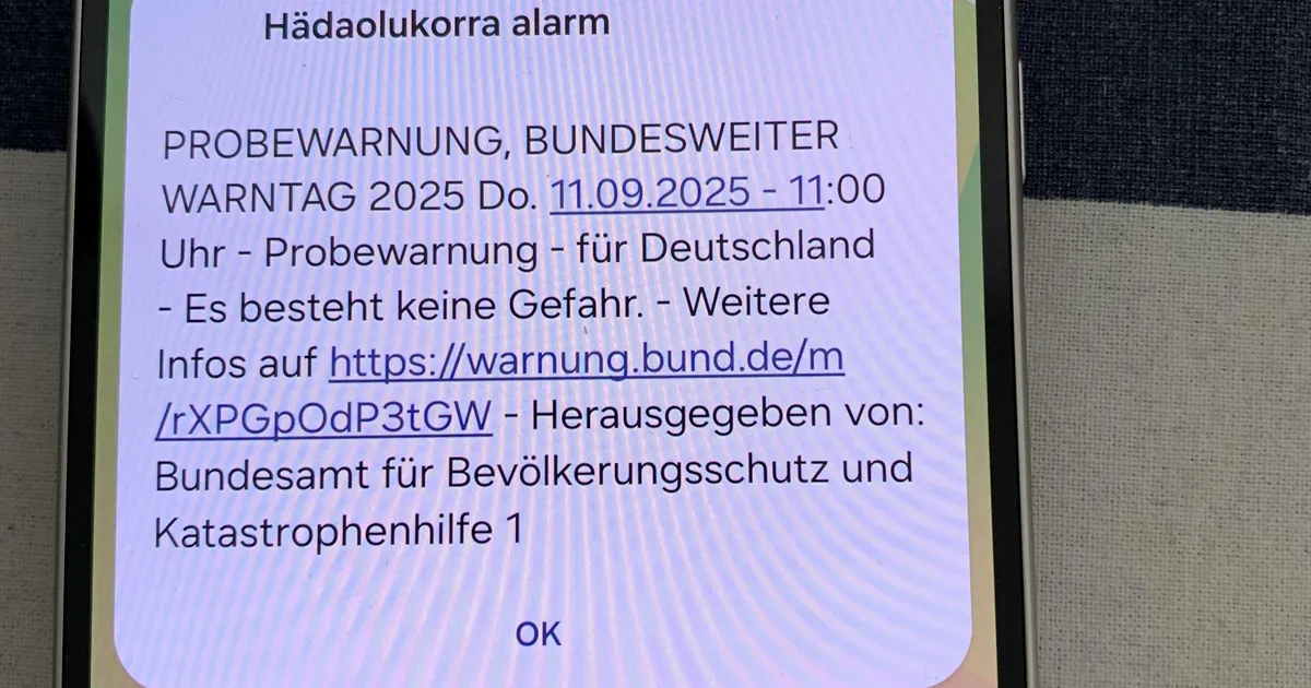 ÜLERIIGILINE HÄIRESIGNAAL ⟩ Saksamaa valmistab elanikke ette hädaolukorraks