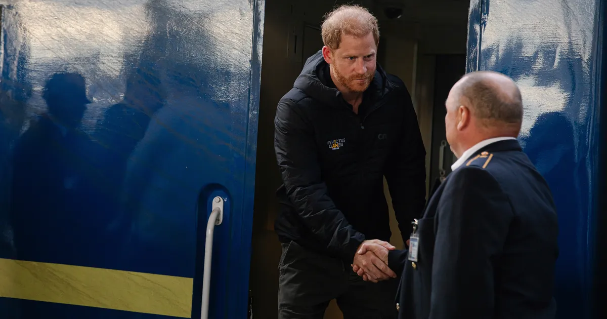 Prints Harry tegi üllatusvisiidi Ukrainasse